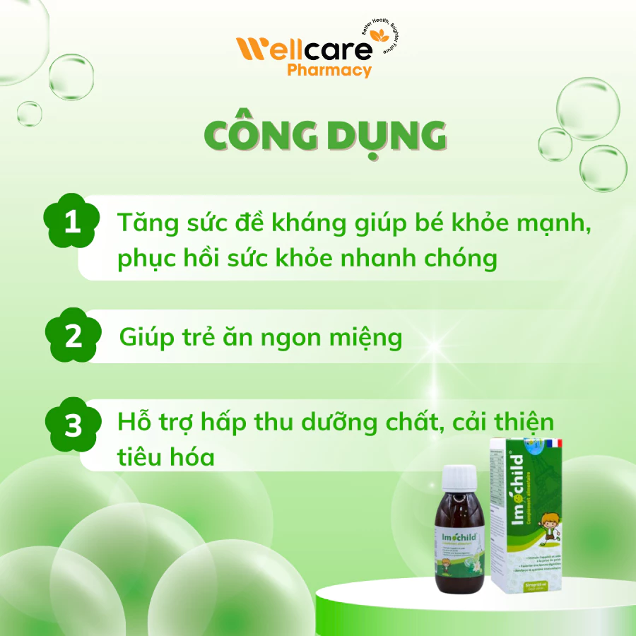 Dung Dịch Imochild Complement - Vitamin Tổng Hợp - Chai 125ml - Ảnh 4