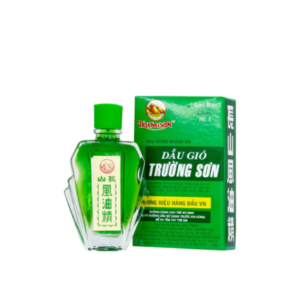 Dầu Gió Xanh Trường Sơn - Hỗ Trợ Giảm Cảm, Ho, Say Nắng - Chai 6ml