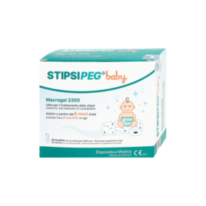 Bột Stipsipeg Baby - Macrogol 3350 - Hộp 20 Gói