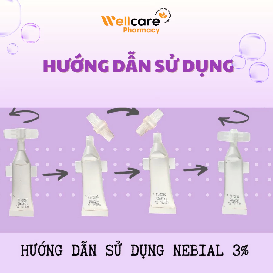Dung Dịch Nhỏ Mũi Nebianax 3% - Dung Dịch Ưu Trương - Hộp 20 Ống - Ảnh 5