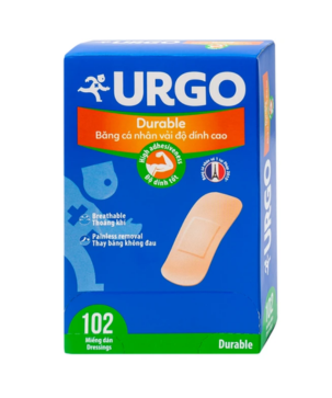 Băng Cá Nhân Vải Urgo Durable Độ Dính Cao