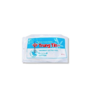 Bông Y Tế Trung Tín - Mềm Mại, Thấm Hút Tốt - Gói 5g