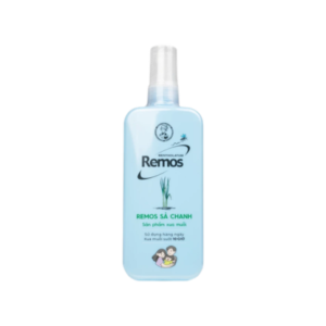 Xịt Chống Muỗi Remos Sả Chanh - Hương Thơm Dịu Nhẹ, Giúp Bảo Vệ Da - Chai 70ml