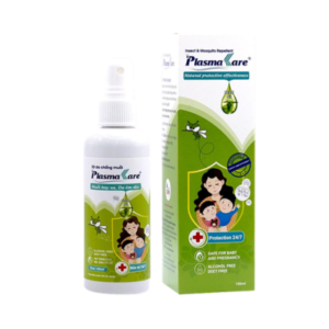 Xịt Chống Muỗi PlasmaKare Dầu Neem - Dịu Da, Hỗ Trợ Giảm Ngứa - Chai 100ml
