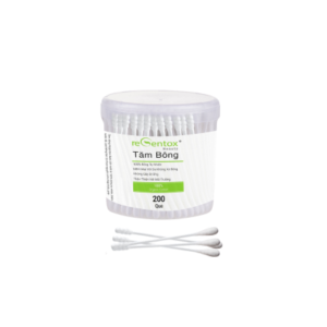Tăm bông người lớn Regentox dùng ngoáy tai, vệ sinh, trang điểm 200 que/hộp