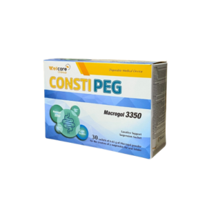 Bột Nhuận Tràng CONSTIPEG - Macrogol 3350 - Hộp 30 Gói x 10g