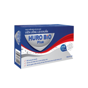 Men Vi Sinh HURO BIO Plus- Hộp 30 Viên