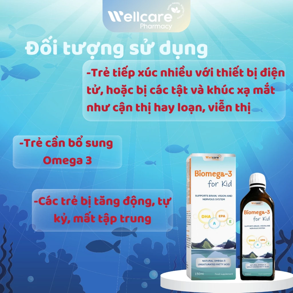 Dung Dịch Biomega-3 For Kid - DHA & EPA - Chai 150ml - Ảnh 5