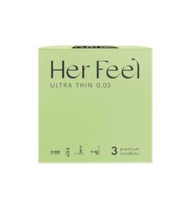Bao cao su PlayAh Her Feel Ultra Thin 0.03