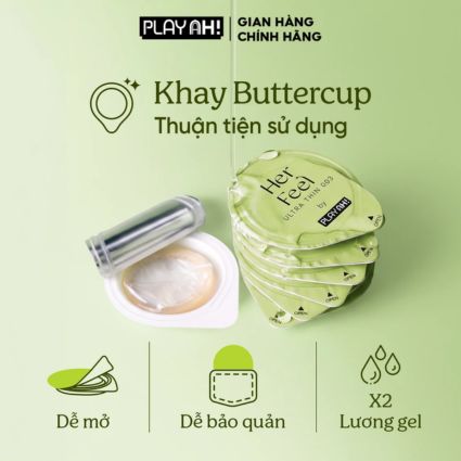 Bao cao su PlayAh Her Feel Ultra Thin 0.03 – Hộp 3 cái - Ảnh 4