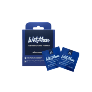 Khăn Ướt Wetman - Vệ Sinh Vùng Kín Nam Giới - 10 Miếng