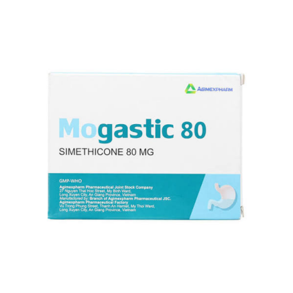 Viên Nhai Mogastic 80mg Agimexpharm - Hộp 10 Vỉ x 10 Viên - Ảnh 2