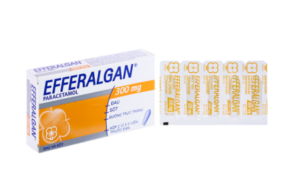 Viên Đặt Trực Tràng Efferalgan 300mg
