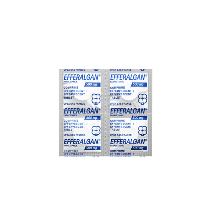 Viên Sủi Efferalgan 500mg - Giảm Đau Đầu, Hạ Sốt - Hộp 4 Vỉ x 4 Viên - Ảnh 5