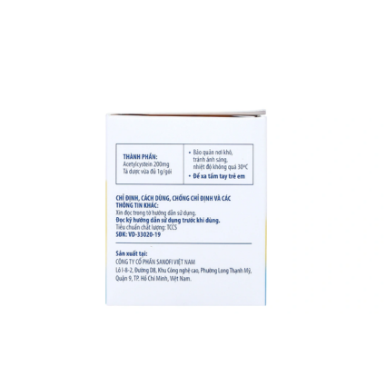 Bột Pha Uống Acemuc Kids 200mg - Hộp 30 Gói - Ảnh 6