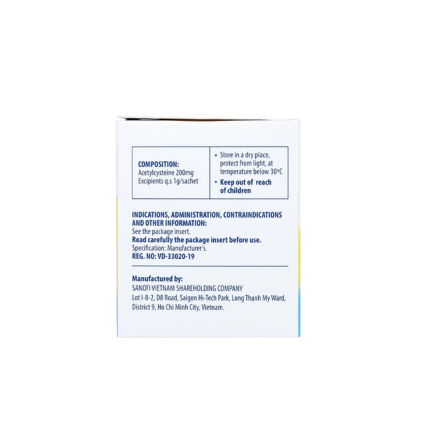 Bột Pha Uống Acemuc Kids 200mg - Hộp 30 Gói - Ảnh 7