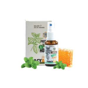Xịt họng keo ong Tracybee Propolis Mint Honey - Chai 30ml