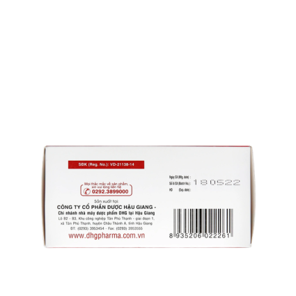Viên Nén Hapacol 650mg - Giảm Đau Nhẹ Đến Vừa, Hạ Sốt - Hộp 10 Vỉ x 10 Viên - Ảnh 4