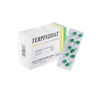 Viên Nang Terpinzoat - Hộp 10 Vỉ x 10 Viên