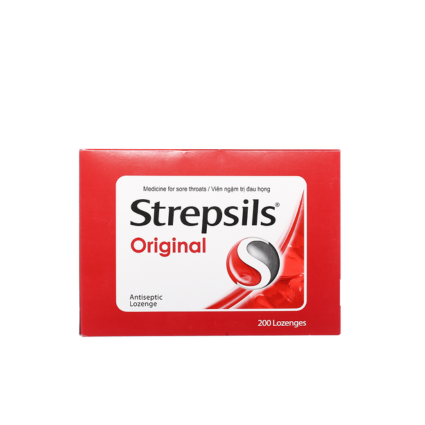 Viên Ngậm Strepsils Original - Hộp 100 Gói x 2 Viên - Ảnh 3