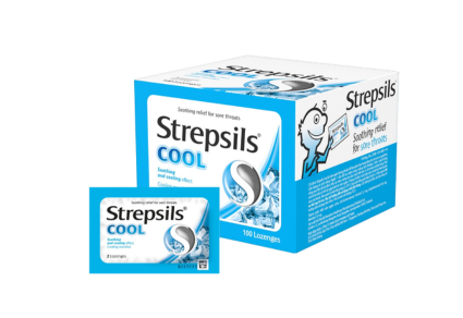 Viên Ngậm Strepsils Cool