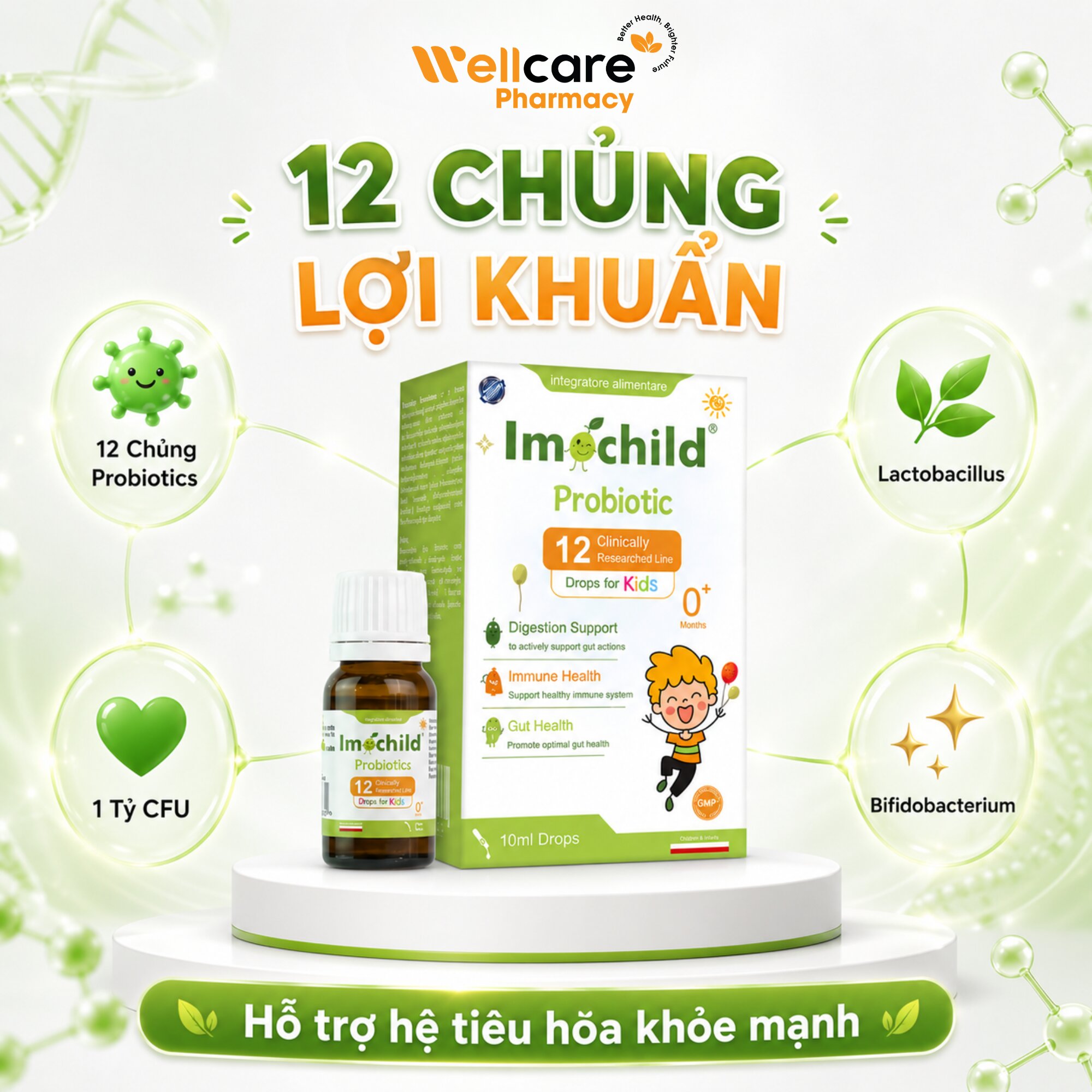 Men Vi Sinh Imochild Probiotic - Lọ 10ml - Ảnh 4