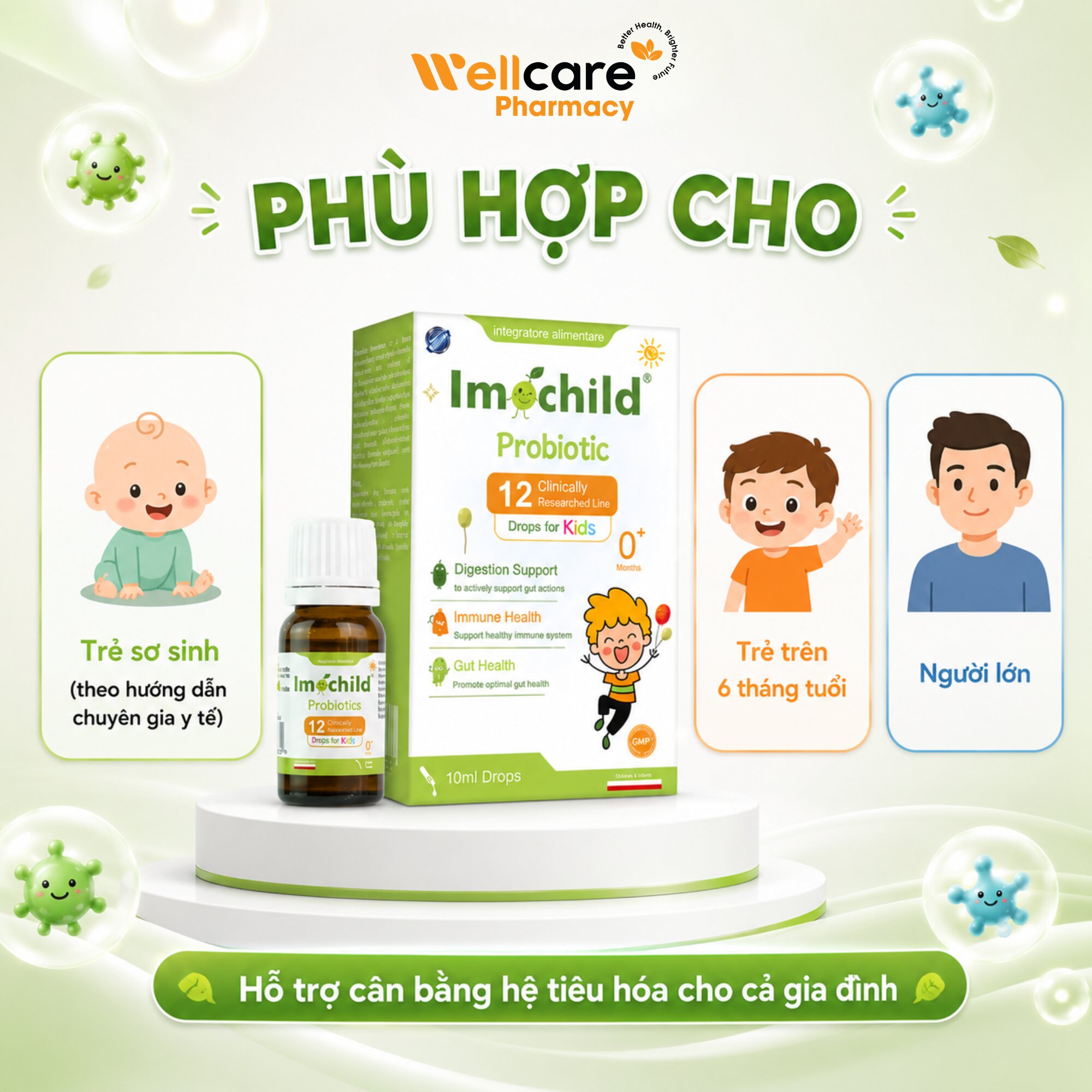 Men Vi Sinh Imochild Probiotic - Lọ 10ml - Ảnh 5