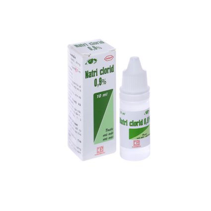 Thuốc Nhỏ Mắt Nhỏ Mũi Natri Clorid 0,9% - Chai 10ml