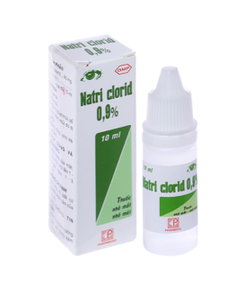 Thuốc Nhỏ Mắt Nhỏ Mũi Natri Clorid 0,9%