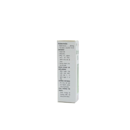 Thuốc Nhỏ Mắt Nhỏ Mũi Natri Clorid 0,9% - Chai 10ml - Ảnh 4