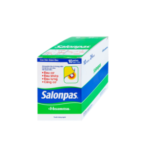 Cao Dán Salonpas - Giảm Đau, Kháng Viêm Tại Chỗ - Hộp 2 Gói x 10 Miếng