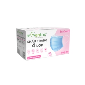 Khẩu Trang Y Tế 4 Lớp Regentox Medical – Hộp 50 Cái