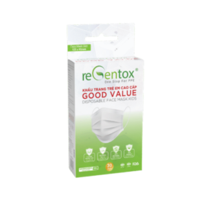 Khẩu Trang Trẻ Em Cao Cấp – GoodValue – 0 Đến 6 Tuổi – Hộp 30 Cái