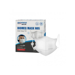 Khẩu Trang Bảo Hộ BIOMEQ MASK N95 - 5 Lớp Lọc PM2.5 & Kháng Khuẩn (Hộp 30 Cái)