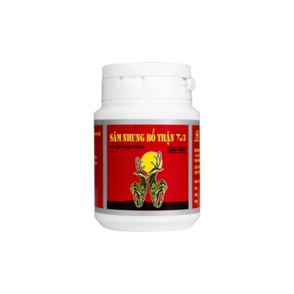 Viên Nang Sâm Nhung Bổ Thận TW3 - Hộp 30 Viên - Ảnh 2