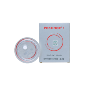 Viên Nén Postinor 1 - Levonorgestrel 1.5mg, Tránh Thai Khẩn Cấp - Hộp 1 Viên