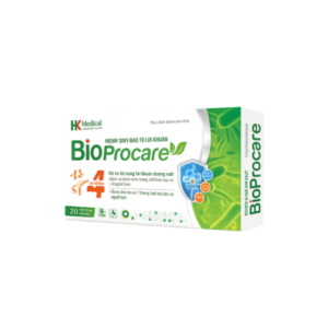 Men Vi Sinh BIOPROCARE - Hỗ trợ Tiêu Hóa, Cân bằng Hệ Vi Sinh Đường Ruột - Hộp 20 Ống