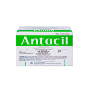 Viên Nhai Antacil - Hộp 25 Vỉ x 10 Viên