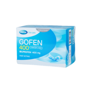 Viên Nang Gofen 400 Clearcap - Giảm Đau Hạ Sốt - Hộp 5 Vỉ x 10 Viên