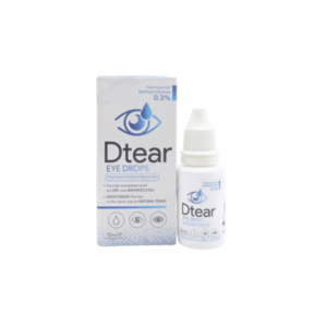 Dung Dịch Nhỏ Mắt Dtear Eye Drops - Giữ Ẩm Làm Dịu Khô Rát Mắt - Lọ 10ml