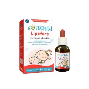 Sắt sinh học cho bé Solechild Lipofero hàm lượng cao - Hộp 30ml